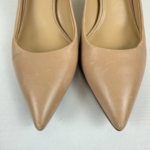 MICHAEL Michael Kors Leather Heel Pump Point Toe - Picture 6 of 12